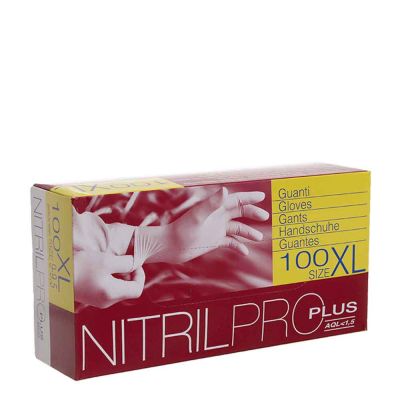 Guanti nitrile Nitril Pro Plus azzurri taglia XL
