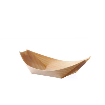 Barchetta in foglia di pino piccola 14cm
