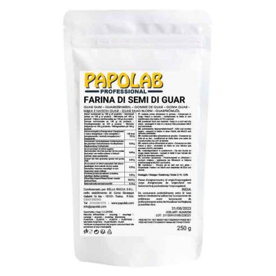 Gomma di Guar addensante naturale 250 g Papolab