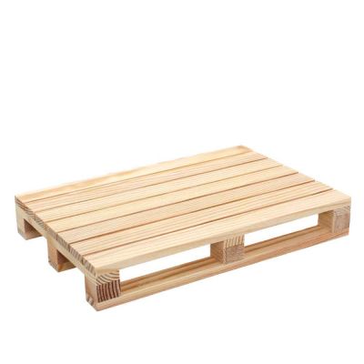 10 Mini pallet bancale di legno tagliere grande 24x16x3,5 cm