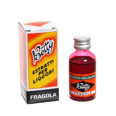 Estratti per liquori Betty gusto Fragola 20 cc