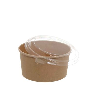 50 Insalatiere da asporto rotonde con coperchio 1000 ml Ø 15 x h 8,6 cm 