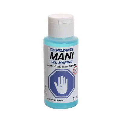 Gel Marino per mani igienizzante tascabile 70% Alcool 100 ml