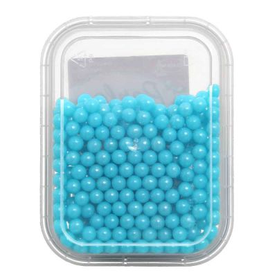 Perle di zucchero colorate azzurre per decorazione torte 60 g