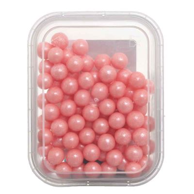 Perle di zucchero colorate rosa per decorazione torte 60 g