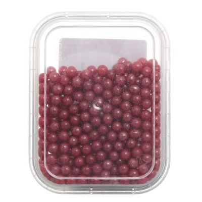 Perle di zucchero colorate rosse per decorazione torte 60 g