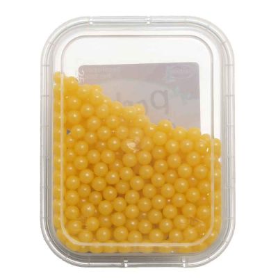 Perle di zucchero colorate gialle per decorazione torte 60 g