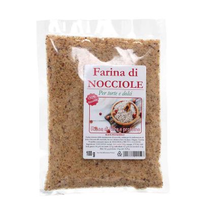 Farina di nocciole tostate per dolci 100 g