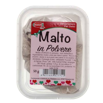 Malto d'Orzo in polvere non diastasico 50 g