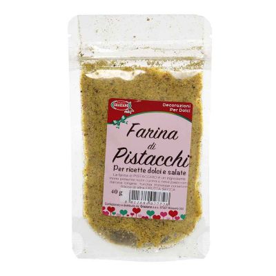 Farina di pistacchi per decorare dolci e salati 40 g