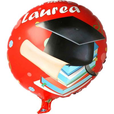 Palloncino Mylar La mia Laurea rotondo 18'' 45,7 cm