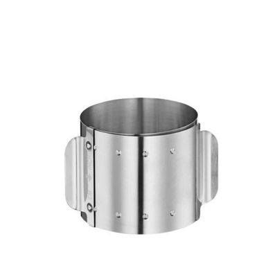 Coppapasta in acciaio inox regolabile da 7 a 9 cm h 5,5 cm