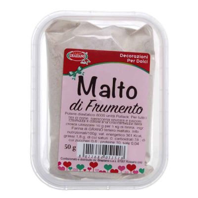 Malto di Frumento in polvere diastasico 50 g