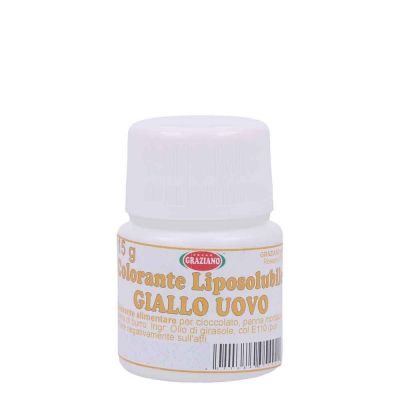 Colorante liquido liposolubile giallo uovo per alimenti 15 g