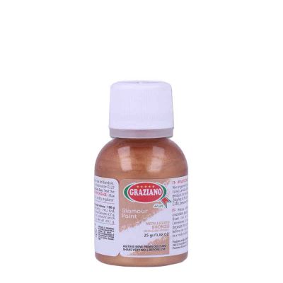 Colorante liquido metallizzato per alimenti bronzo 25 g