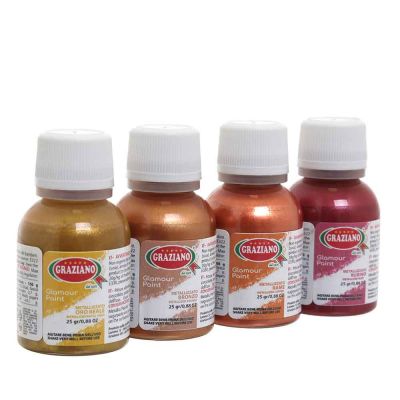 Colorante per alimenti liquido metallizzato Glamour rubino 25 g