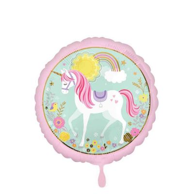 Palloncino Mylar Unicorno 9'' 23 cm