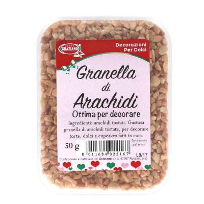 Granella di Arachidi tostate per decorare 50 g