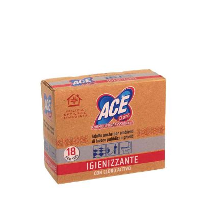 Ace tabs cloro formula professionale con cloro attivo 18 maxi tabs