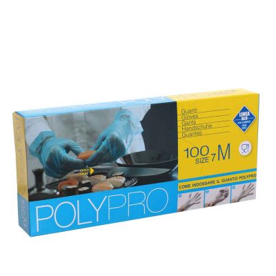 100 Guanti monouso per alimenti in TPE Icoguanti POLY Pro M