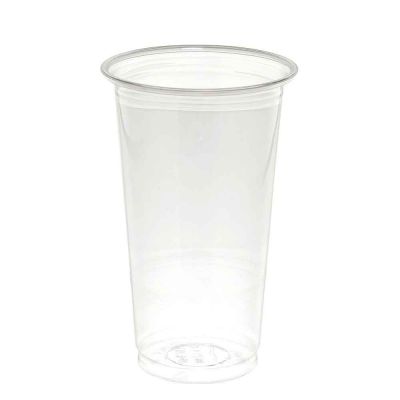 50 Bicchieri Tumbler Kristal monouso in plastica PET trasparente 350cc