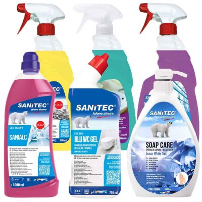 Kit detergenza Sanitec 