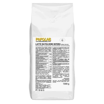 Latte in polvere intero 1000 g Papolab