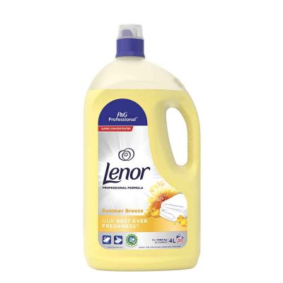 Lenor Brezza D'Estate ammorbidente professionale profumato per lavatrice 4 L