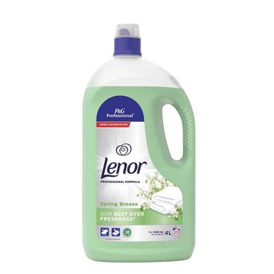 Lenor Brezza Primavera ammorbidente professionale profumato per lavatrice 4 L