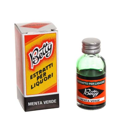 Estratti per liquori Betty gusto Menta Verde 20 cc