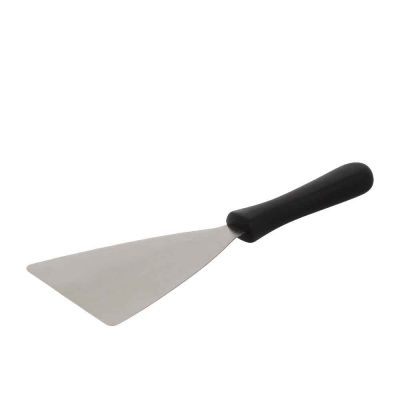 Spatola da pizza con lama dritta in acciaio inox 14 cm