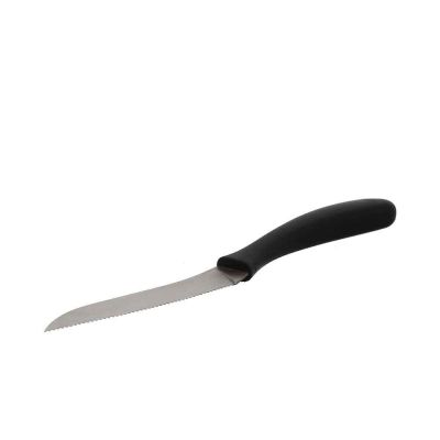 Coltello da pizza con lama in acciaio inox 10,5 cm