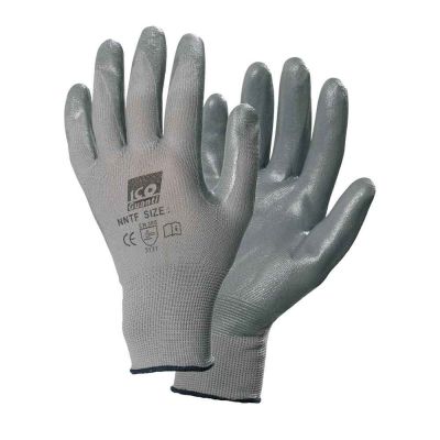 1 Paio guanti da lavoro riutilizzabili in nylon Icoguanti HI-TACT NT foam 