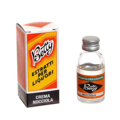 Estratti per liquori Betty gusto Crema Nocciola 20 cc