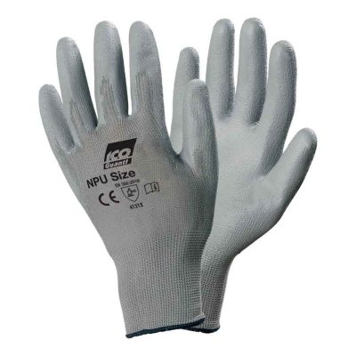 1 Paio guanti da lavoro riutilizzabili in nylon Icoguanti NYLON PU