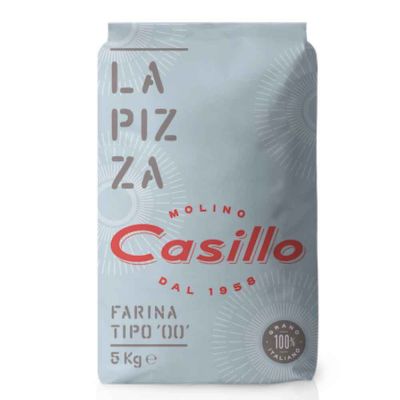 Farina di grano tenero tipo 00 per pizza W260 Casillo 5 kg