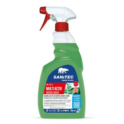 Multi Activ disinfettante per superfici Sanitec 750 ml 