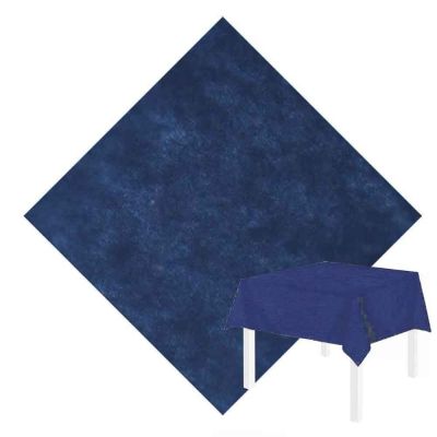 50 Tovaglie coprimacchia tessuto non tessuto TNT 150x150cm blu