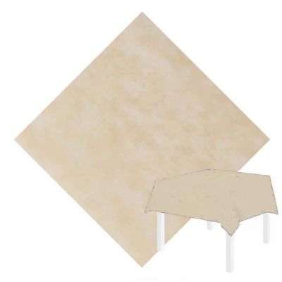 50 Tovaglie coprimacchia tessuto non tessuto TNT 150x150cm Beige