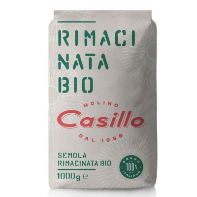 Farina di semola di grano duro rimacinata biologica Casillo 1 kg