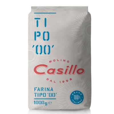 Farina di grano tenero tipo 00 W200 Casillo 1 kg 