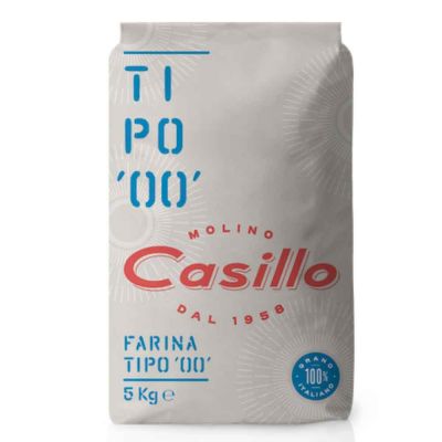 Farina di grano tenero tipo 00 W200 Casillo 5 kg 