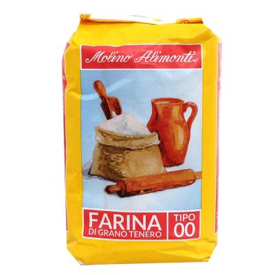 Farina di grano tenero tipo 00 Molino Alimonti 1 kg