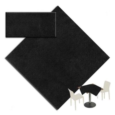 Coprimacchia Le Delizie TNT 100x100cm Nero