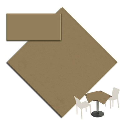 25 Tovaglie tessuto non tessuto coprimacchia in TNT 140x140 cm Nocciola