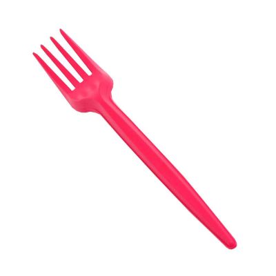 100 Forchette in Mater-Bi® compostabile rosse 16,5 cm