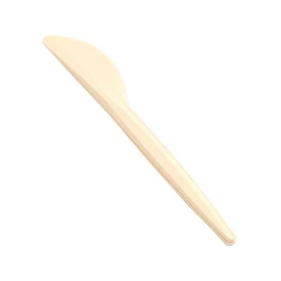 100 Coltelli in Mater-Bi® compostabile bianchi 16 cm