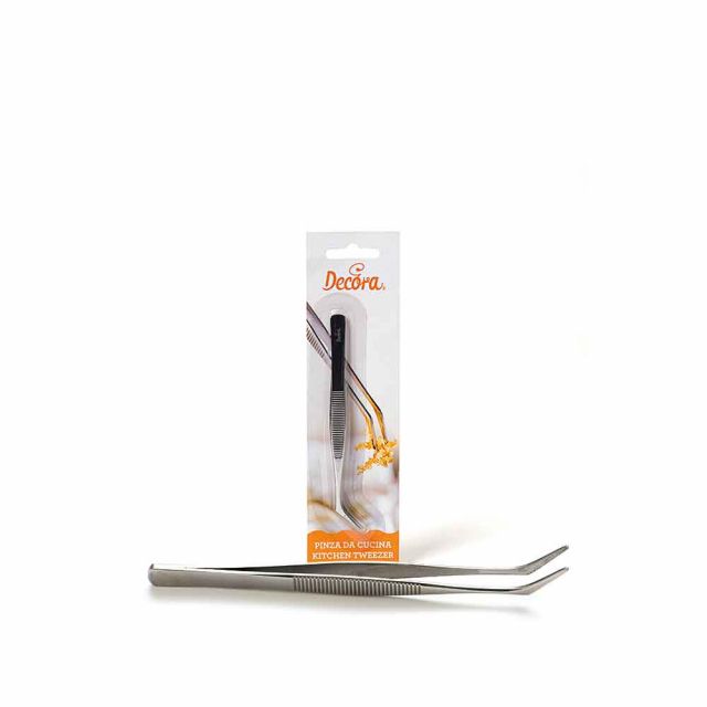 Pinza da cucina in acciaio 11,5cm Decora