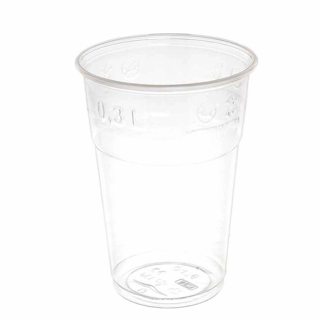 50 Bicchieri Kristal monouso in plastica PET trasparente 400cc