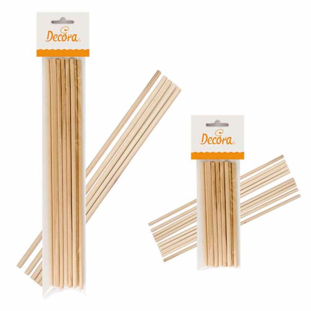 HTIANC 100 Pezzi Bastoncini Legno Naturale Colorato Artigianato Lollipop Stick Perfetto per Articoli Artigianali Colorato 